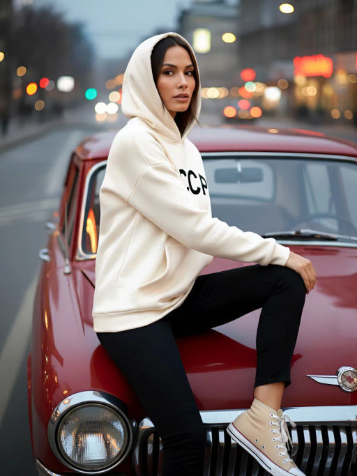 Уценка! ХУДИ женское с принтом цвет в ассортименте - Вега фото 12