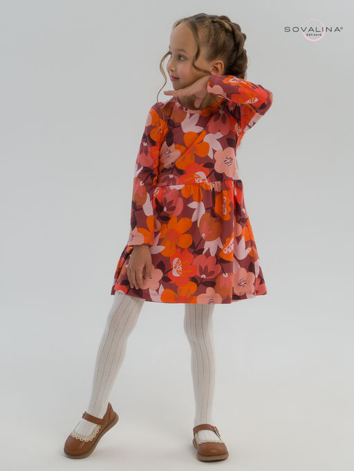 Платье Эля осенние цветы - Sovalina фото 9