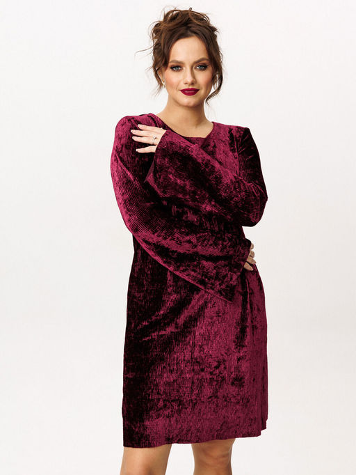 Платье Liona Style 967 винный