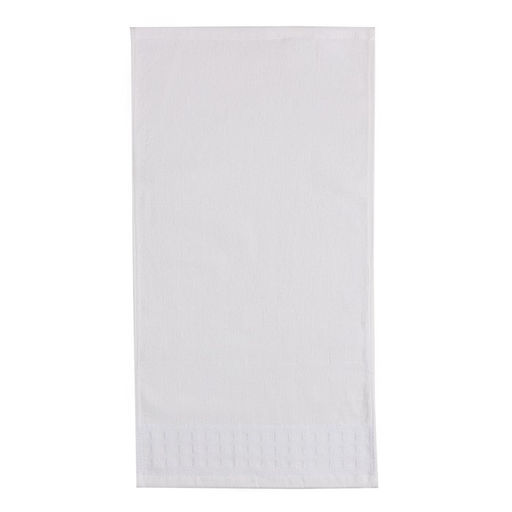 Полотенце махровое LoveLife Square 50х90 см, цвет белый, 100% хлопок, 380 гр/м2  фото 2