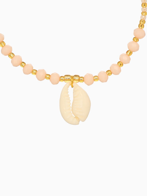 Браслет «Лила», длина 16 см, белый, золотистый