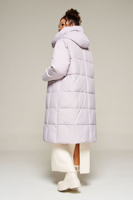 Пальто Beautiful Free 8016 светло-серый