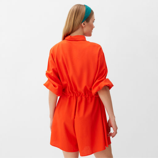 Комбинезон женский Minaku: Casual Collection, абрикосовый, размер 44