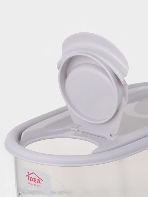 Ёмкость для хранения сыпучих продуктов IDEA, 1.5 л, пластик, МИКС