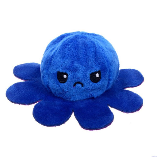 Мягкая игрушка-трансформер «Осьминог-перевёртыш», 12 см, на брелоке, МИКС