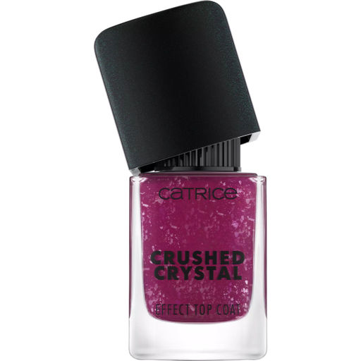 Топовое покрытие для ногтей Crushed Crystal Effect Top Coat, 010 Amethyst Aura