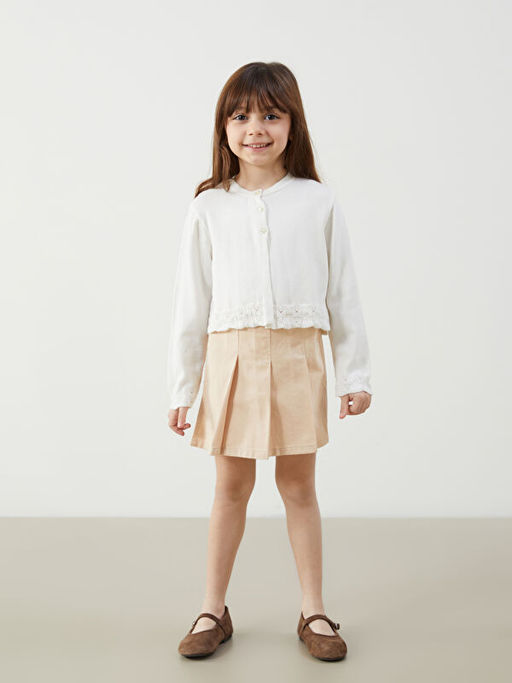 Bisiklet Yaka K?z ?ocuk Triko H?rka