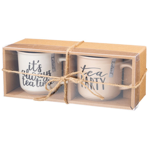 НАБОР КРУЖЕК ИЗ 2 ШТ. 430 МЛ В КРАФТОВОЙ КОРОБКЕ - Lefard фото 2