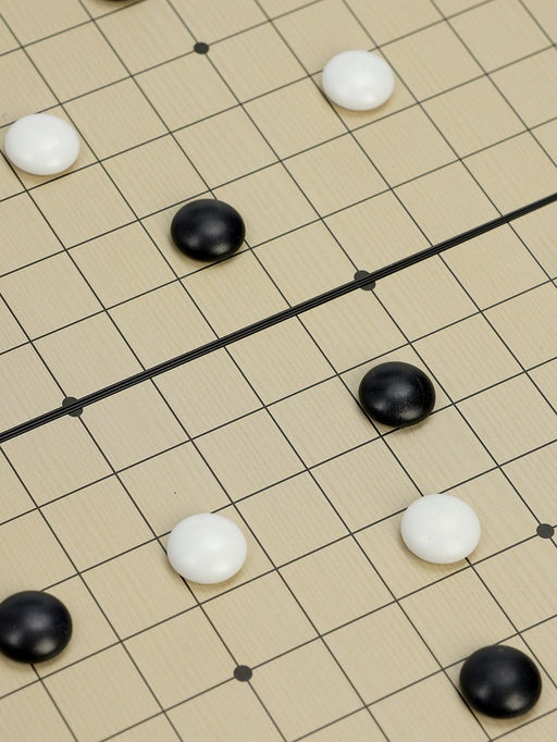 Настольная игра ГО, магнитная доска, 120 камней