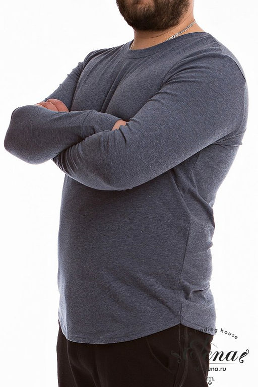 Лонгслив М12114а Индиго - Елена фото 3