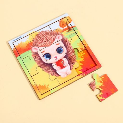 Пазл Ёжик - Лесная мастерская фото 5