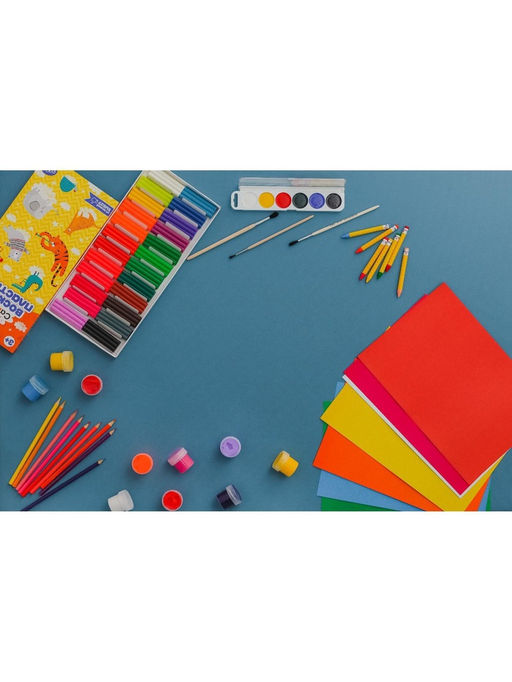 Пластилин мягкий (восковой) Calligrata, 24 цвета, 360 г  фото 17