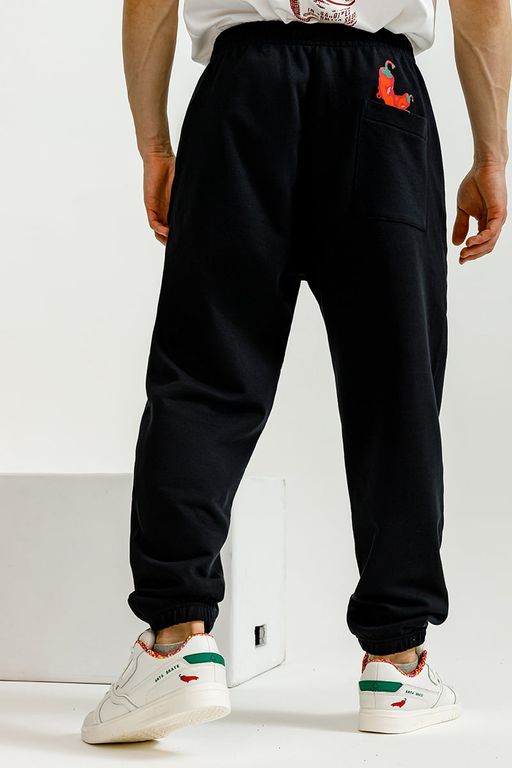 Брюки трикотажные Чёрный - Anta фото 2