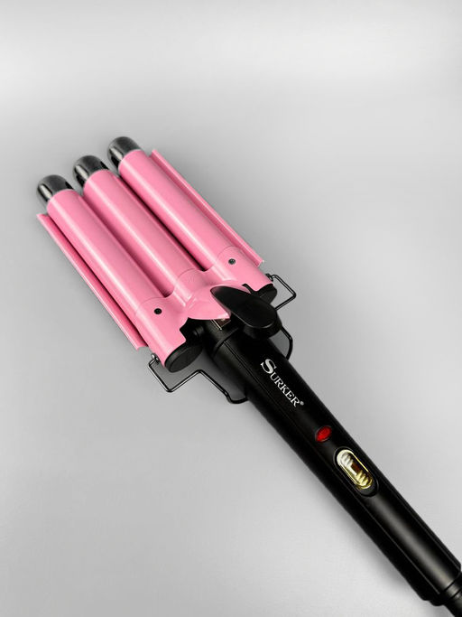 Плойка-щипцы трехволновая для создания локонов SK-668 OLS-766-8