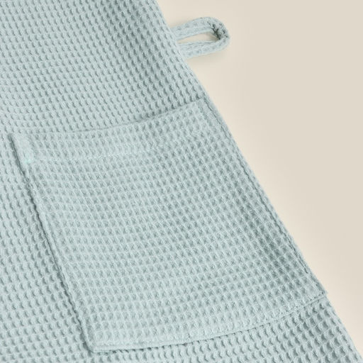 Халат вафельный мужской SL HOME: Basic «Аззура», размер L, хлопок 100%, мятный