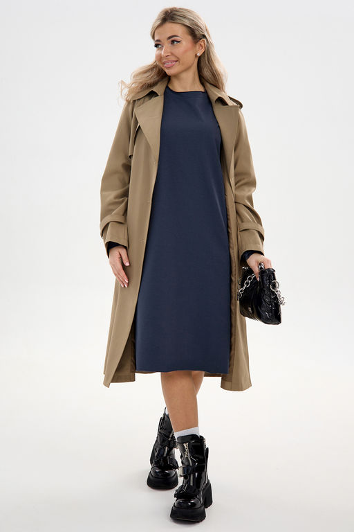 Платье футер-реглан