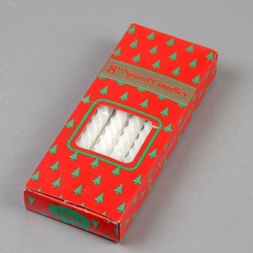 Свеча стержень 12 штук 20 см / GL-12R /уп 72/белые - Галеонтрейд фото 4