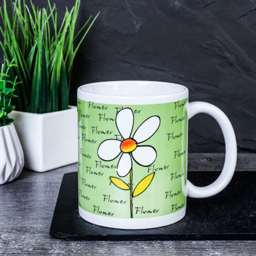 Кружка 400 Цветы / А-450 /уп 48/ - Галеонтрейд фото 3