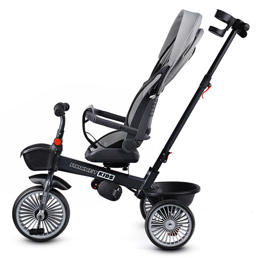 Велосипед 3-х колесный, серый