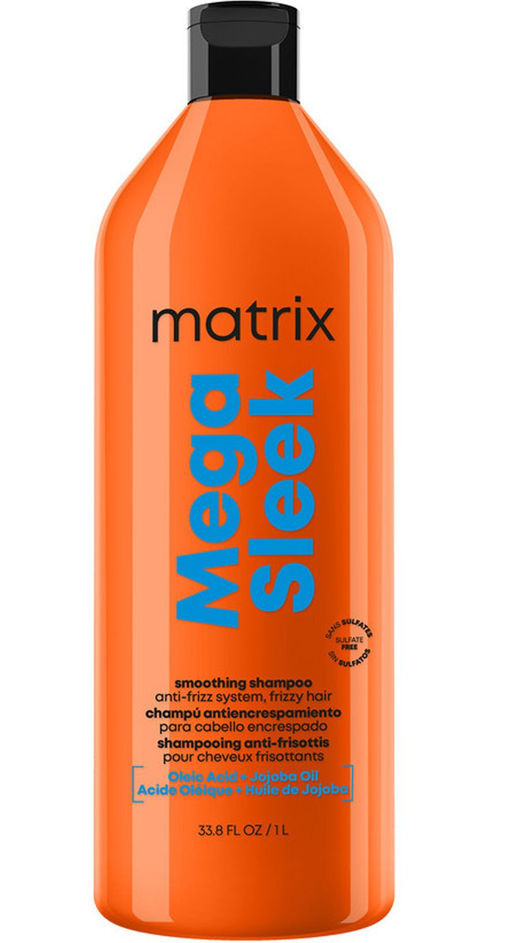 (новый) Бессульфатный шампунь разглаживающий Mega Sleek, 1000 мл - Matrix фото 5