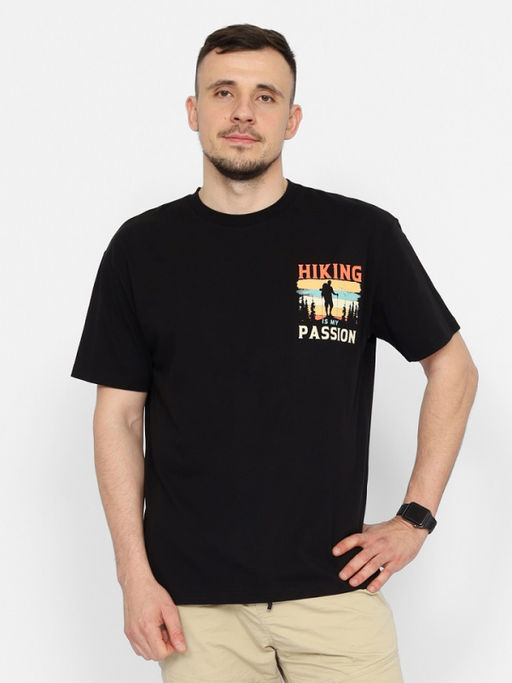 CRB wear/CSMM 60284-22 Футболка мужская,черный/Ex.Cherubino