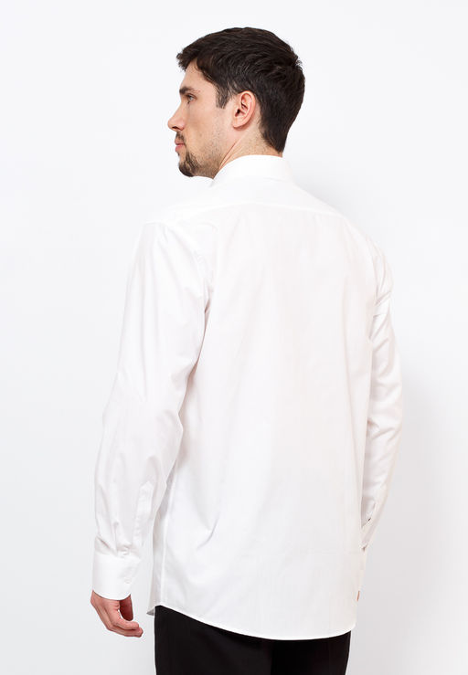 Сорочка мужская длинный рукав GREG Gb100/311/WHITE