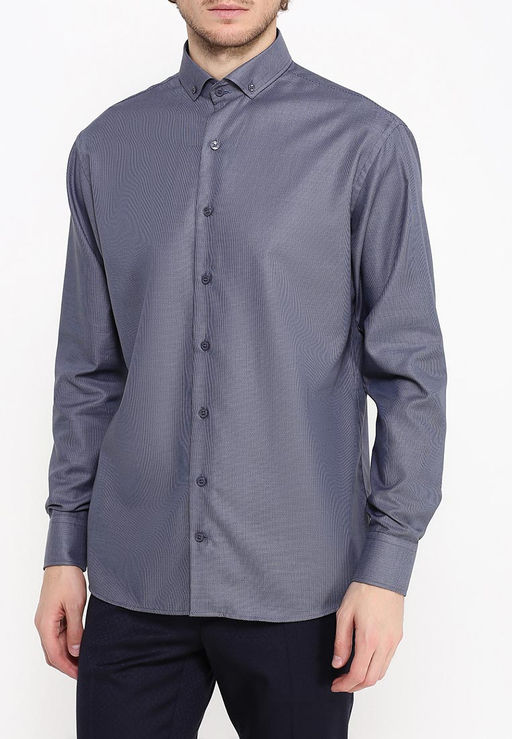 Сорочка мужская длинный рукав BERTHIER DEAN-67145/ Fit-Rb(0-1)  фото 5