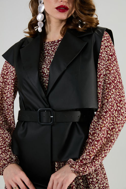 Жилет NIKVA н1019-1 черный  фото 3