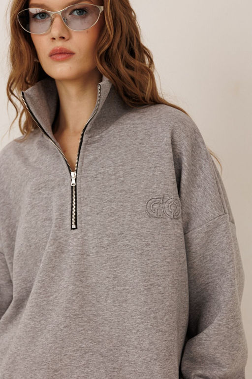 Джемпер GO F4120/50-04.170-176 серый меланж