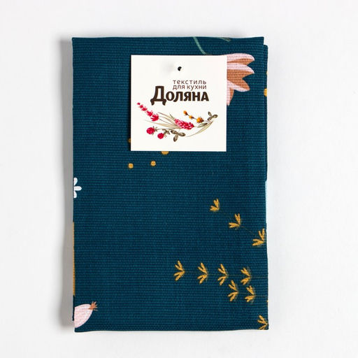 Полотенце Доляна Twilight forest 35х60 см, 100% хлопок, рогожка 164 г/м2  фото 5