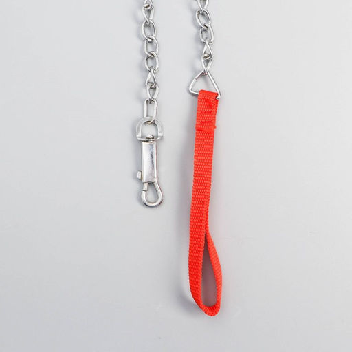 Поводок металлический, 120 см х 3 мм - Пижон фото 3