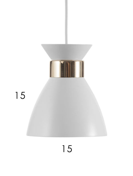 Светильник подвесной TR8466, 3хE27, 60 Вт, 55×13.5×100 см, белый
