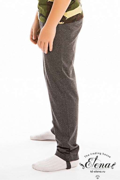 Трико на штрипке М21427т Антрацит - Елена фото 2