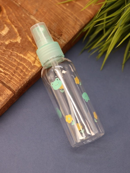 Дорожная бутылочка "Drawings", green (100 ml)