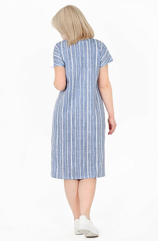 Платье Долли Х-479 (46-62) кулирка. Цвет в ассортименте - Лотос фото 2