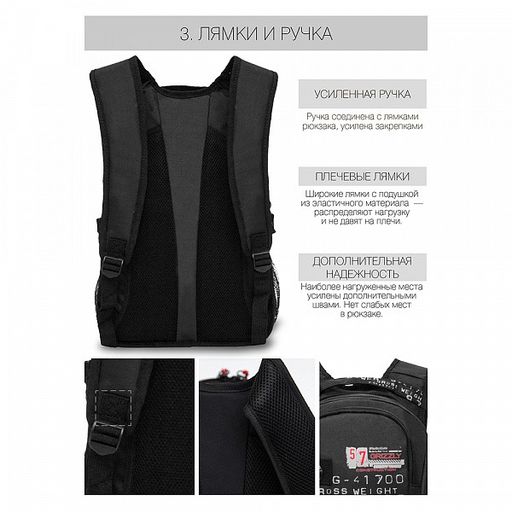 RU-802-31 Рюкзак - Grizzly фото 15