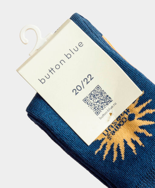 Носки высокие 2 пары для мальчика Button Blue фото 4