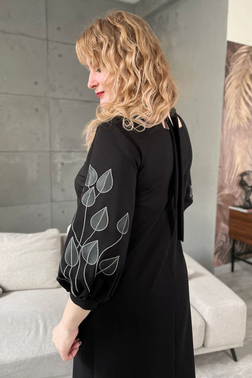 Платье Rumoda 2165 черный фото 7