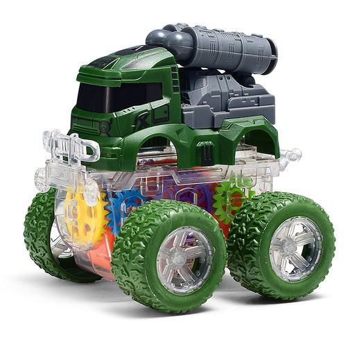 Машина "Военный трюк" в коробке