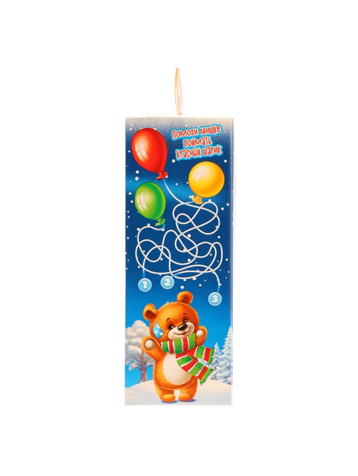 Сладкий новогодний подарок Оливия и Оливер, с игрой и анимацией, детский, 700 г