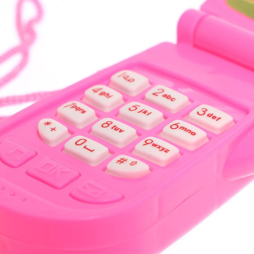 Музыкальный телефончик «Милой феечке», световые и звуковые эффекты, МИКС