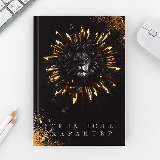 Подарочный набор 23 февраля. Сила, воля, характер, ежедневник А5, 80 л в твердой обложке и ручка - Artfox фото 3