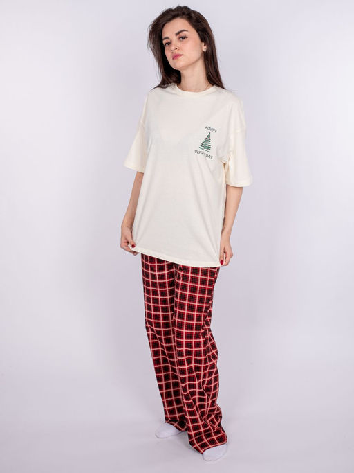 Пижама женская (футболка+брюки) 9331 Be Friends  фото 5
