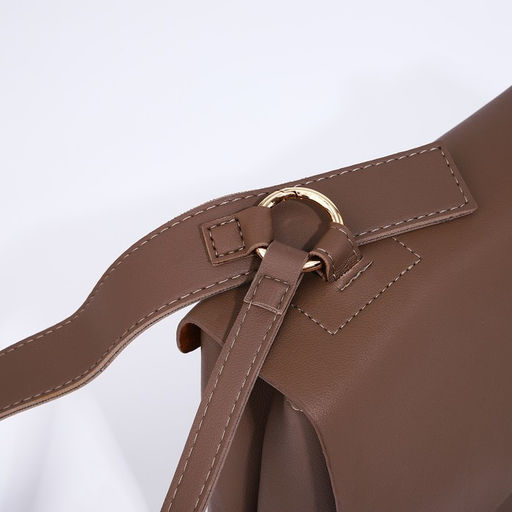 Сумка-мессенджер на молнии, цвет коричневый - Simaland фото 8