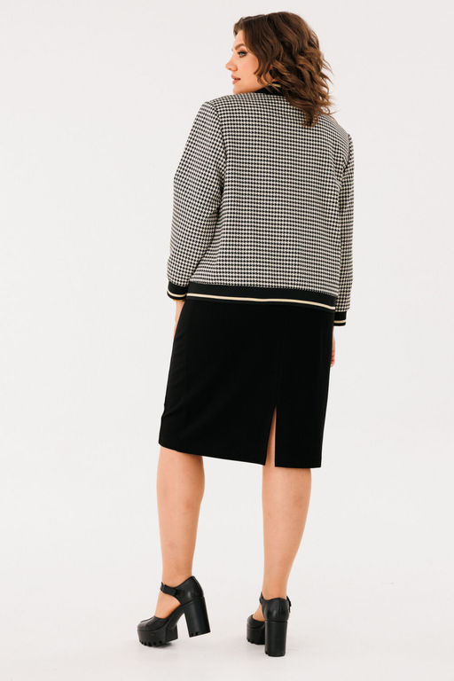 Платье INVITE 4083 черный дизайн - Mira fashion фото 248