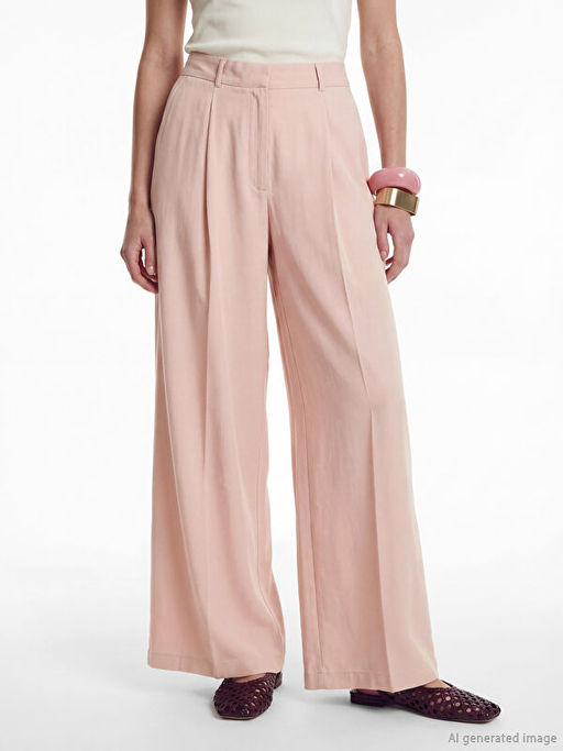 Modal Dokulu Kad?n Kuma? Pantolon