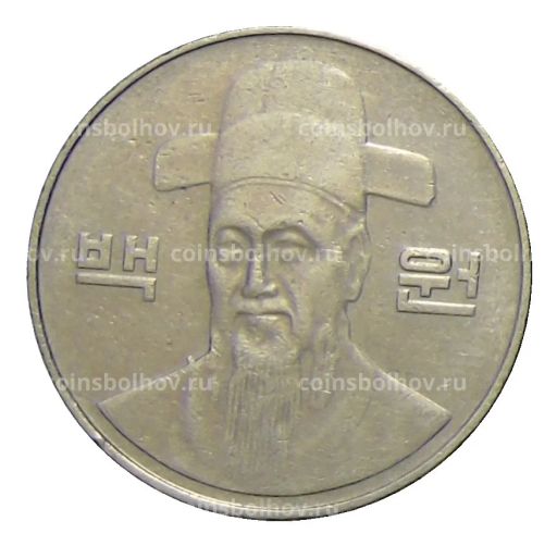100 вон 2004 года Южная Корея