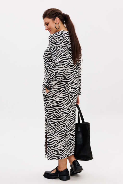 Платье ANELLI 1498 зебра классик  фото 7