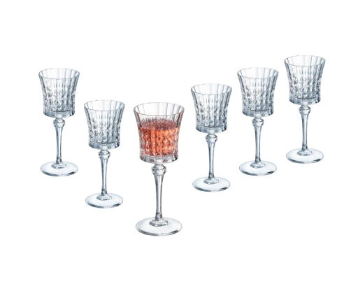 Набор фужеров (бокалов) для вина ЛЕДИ ДАЙМОНД 270мл 6шт