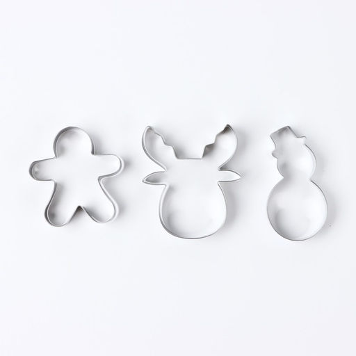 Формы для выпечки новогодние Рождественская магия, 3 шт.